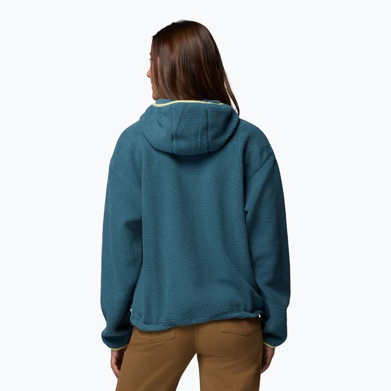 Dámská fleecová mikina Columbia Helvetia II Hoodie everblue 3