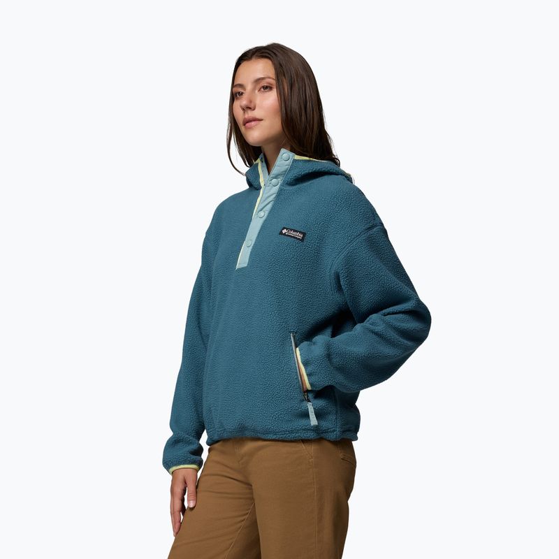 Dámská fleecová mikina Columbia Helvetia II Hoodie everblue 4