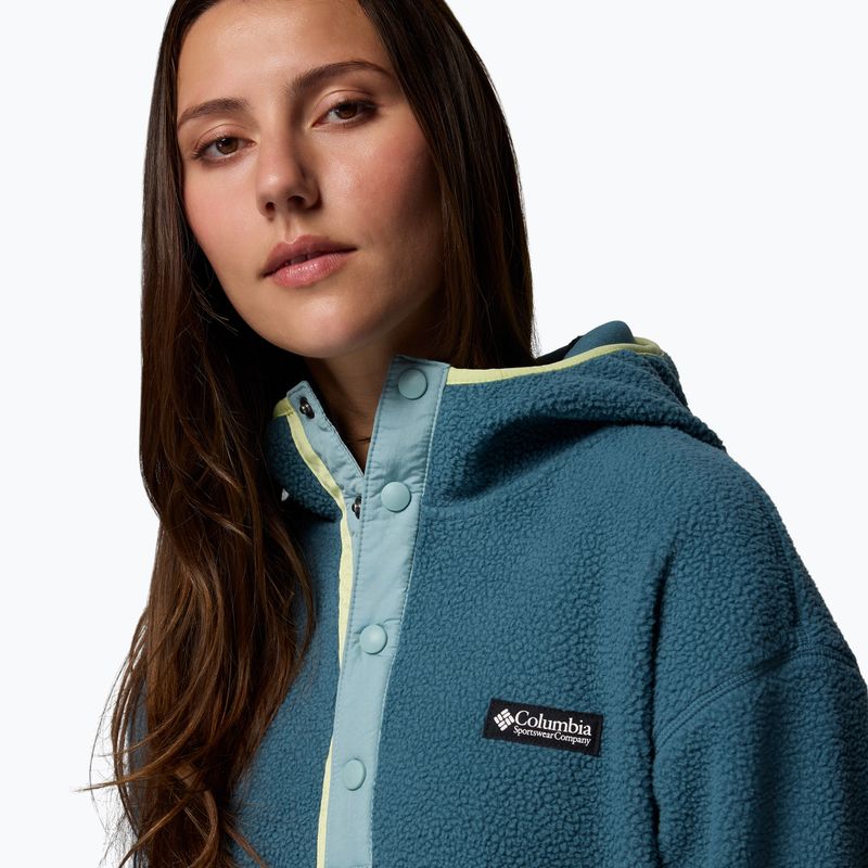 Dámská fleecová mikina Columbia Helvetia II Hoodie everblue 5