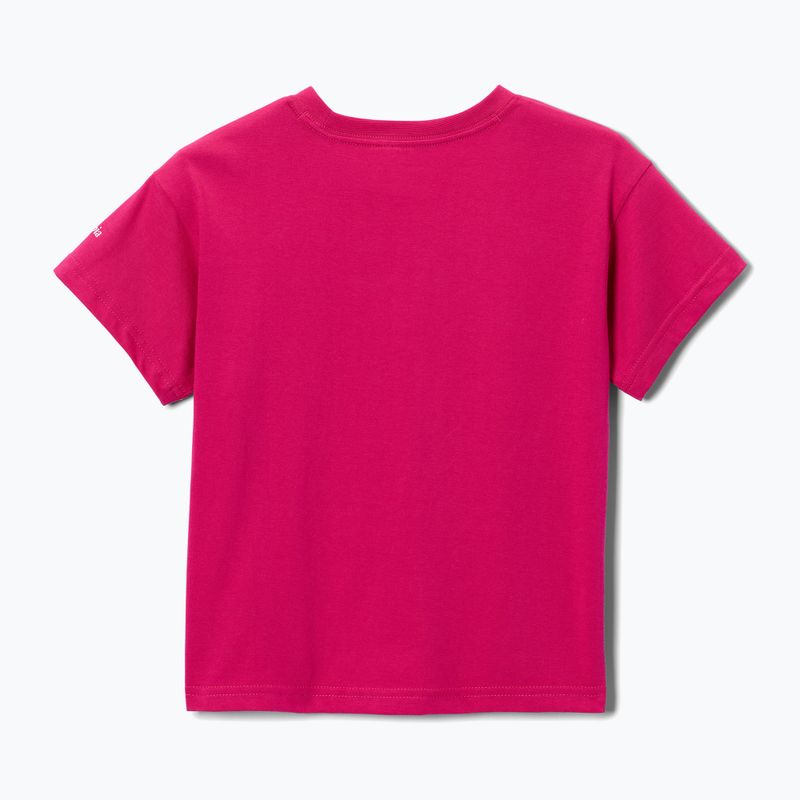 Dětské tričko Columbia Mission Lake II SS Graphic guava pink/floral frenzy 2