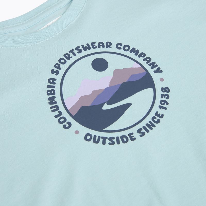 Dětské tričko Columbia Mission Lake II SS Graphic marine light/bubbly scoped view 3