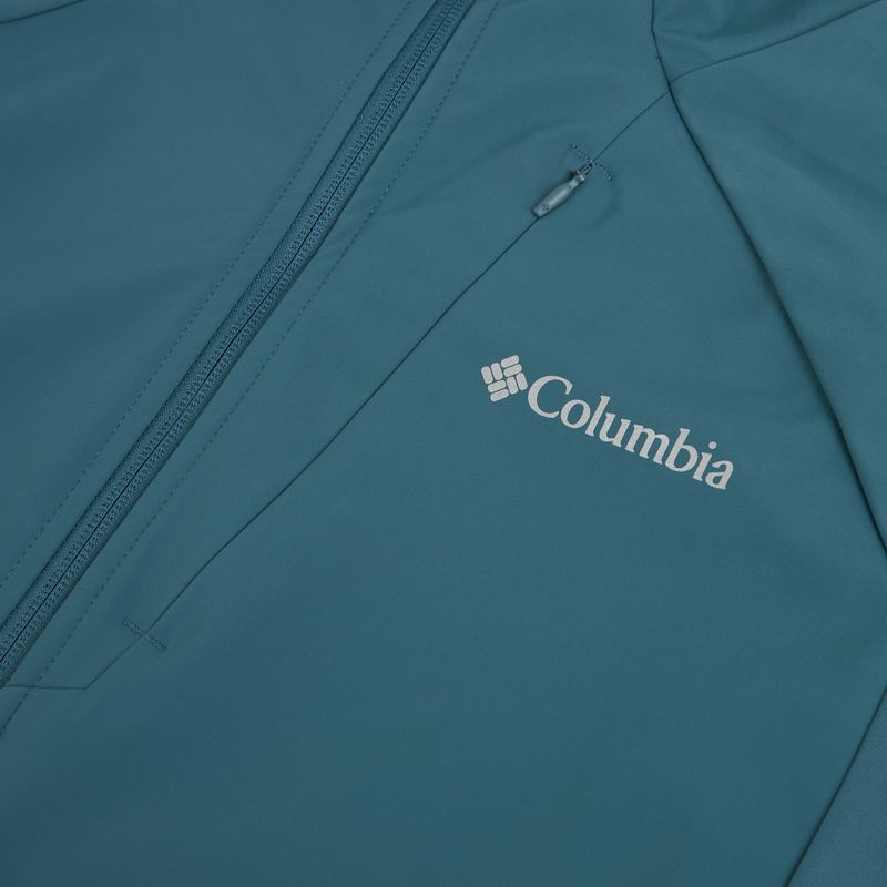 Pánská softshellová bunda Columbia Trailborne everblue 3