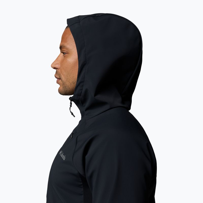 Pánská softshellová bunda Columbia Trailborne black 6
