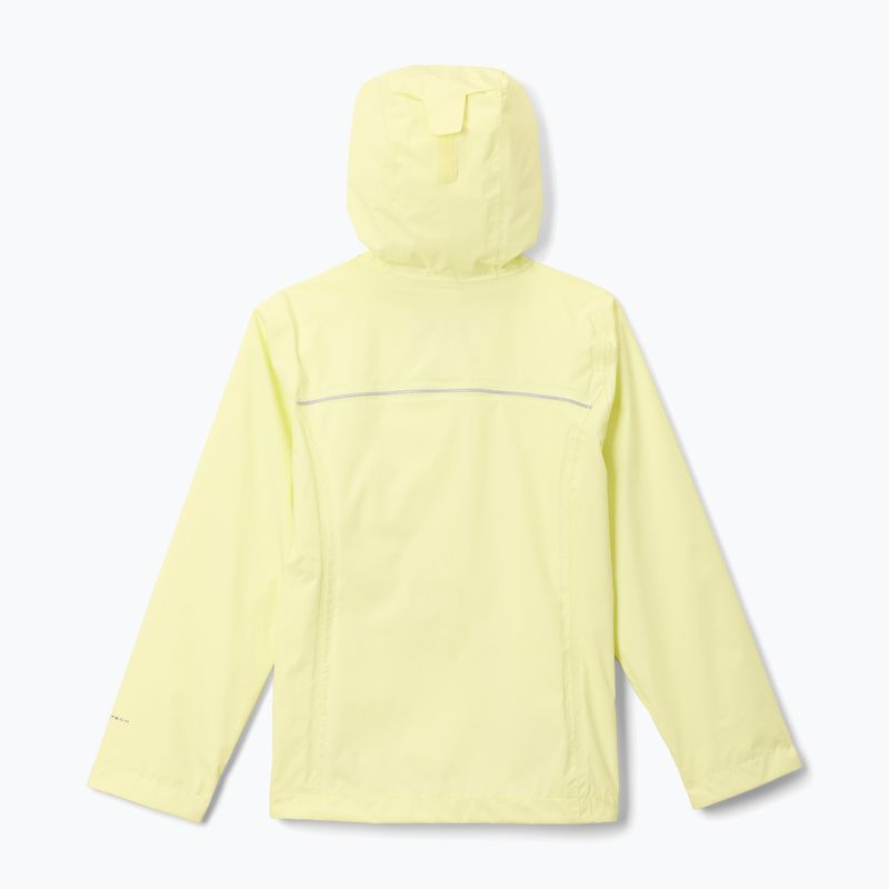 Dětská nepromokavá bunda  Columbia Arcadia II Jacket citron haze 2