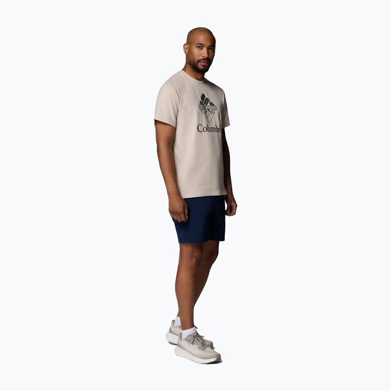 Pánské tričko Columbia CSC Seasonal Graphic dark stone/heavenly stacked gem 2