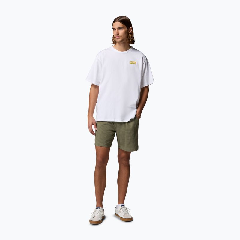 Pánské tričko Columbia CSC Heavyweight Iconic Tee white/repeated peaks 2