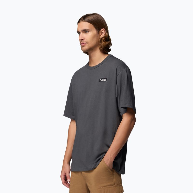 Pánské tričko Columbia CSC Heavyweight Iconic Tee shark/repeated peaks 4