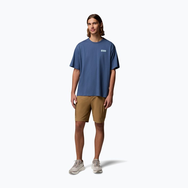 Pánské tričko Columbia CSC Heavyweight Iconic Tee dark mountain/csc box logo 2