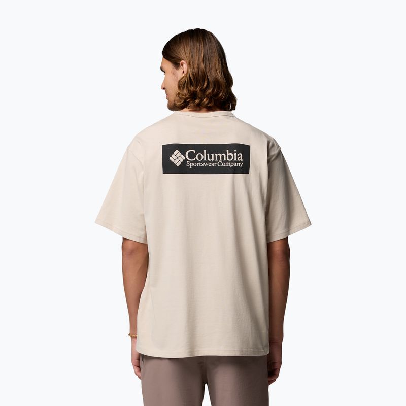 Pánské tričko Columbia CSC Heavyweight Iconic Tee dark stone/csc box logo 2