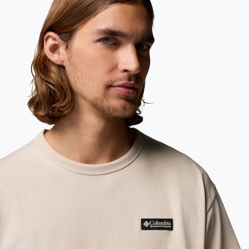 Pánské tričko Columbia CSC Heavyweight Iconic Tee dark stone/csc box logo 3