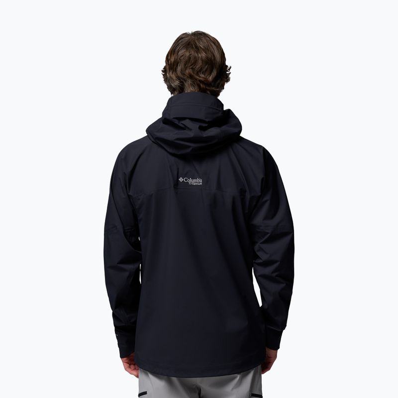 Pánská softshellová bunda Columbia Saudan Pro 3L black 3