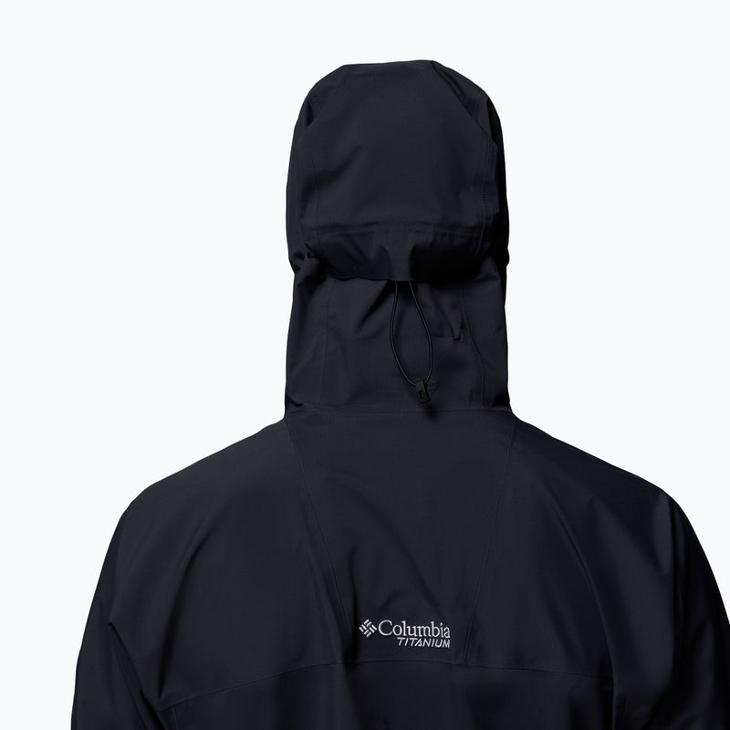 Pánská softshellová bunda Columbia Saudan Pro 3L black 7