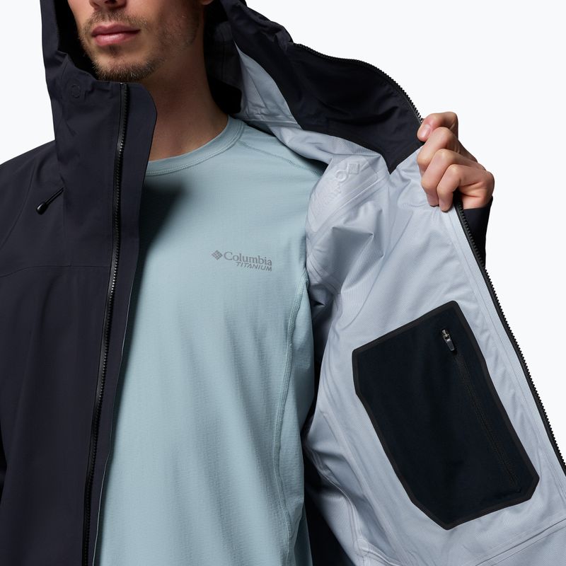 Pánská softshellová bunda Columbia Saudan Pro 3L black 10