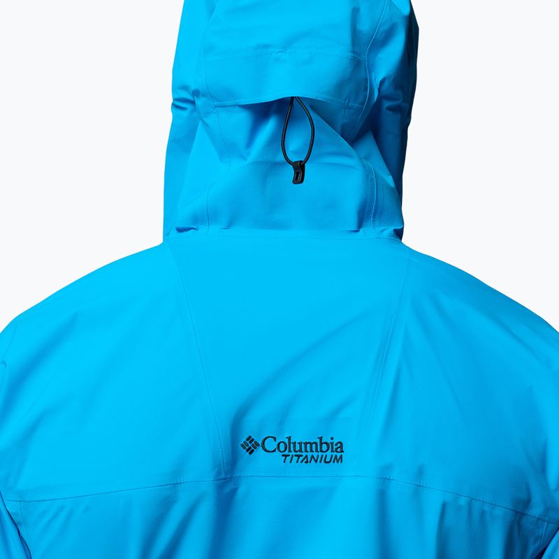 Pánská softshellová bunda Columbia Saudan Pro 3L compass blue 7