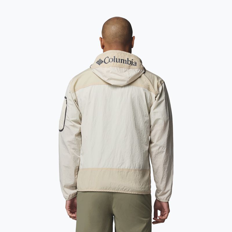 Pánská větrovka Columbia Challenger Windbreaker Anorak dark stone/ancient fossil 3