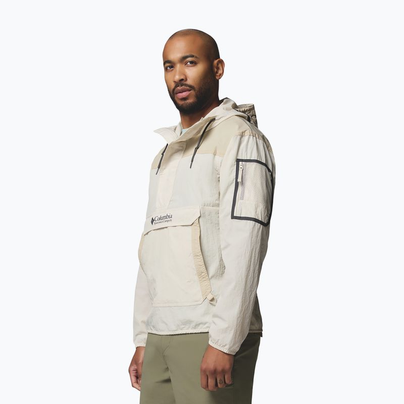 Pánská větrovka Columbia Challenger Windbreaker Anorak dark stone/ancient fossil 4