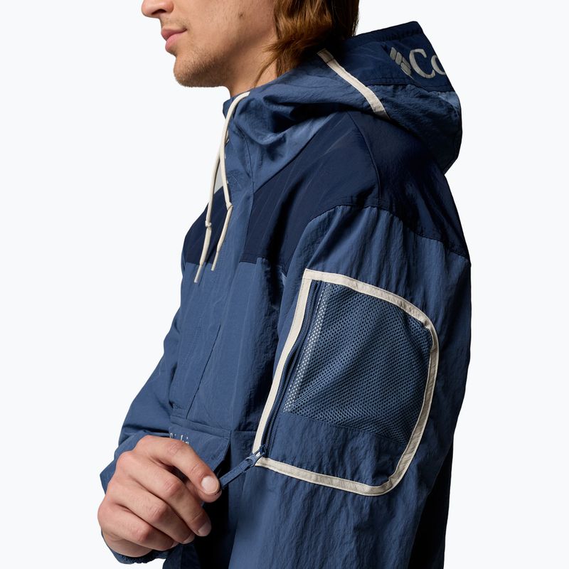 Pánská větrovka Columbia Challenger Windbreaker Anorak dark mountain/collegiate navy 7
