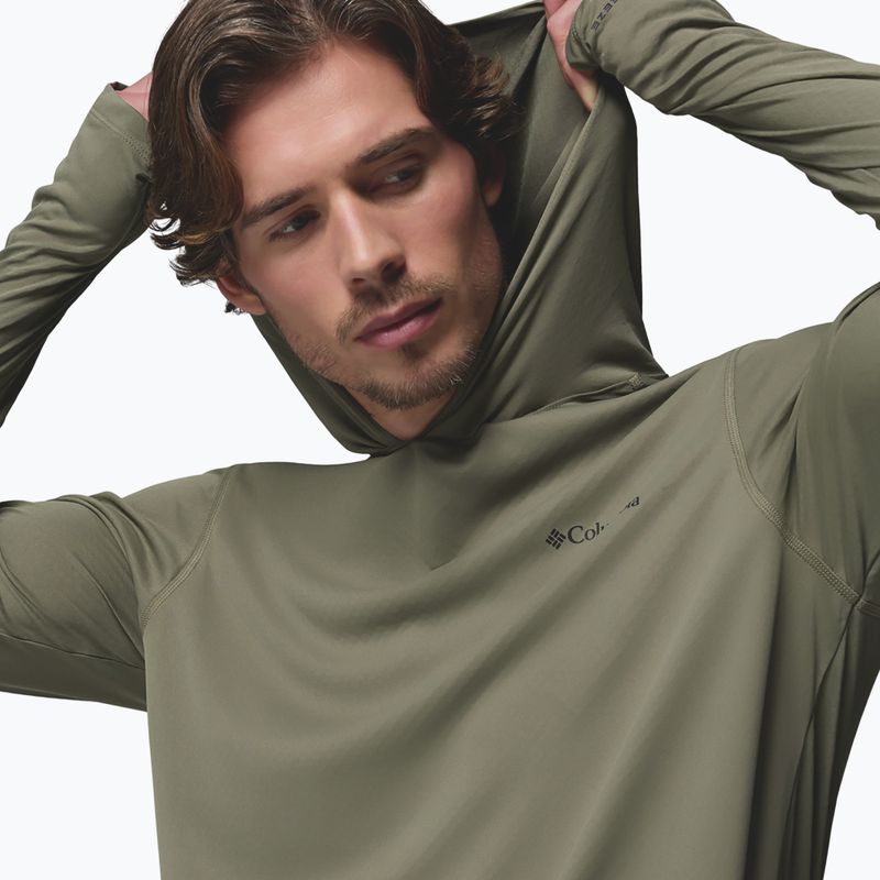 Pánská trekingová mikina Columbia Zero Rules Lite Hoodie stone green 4
