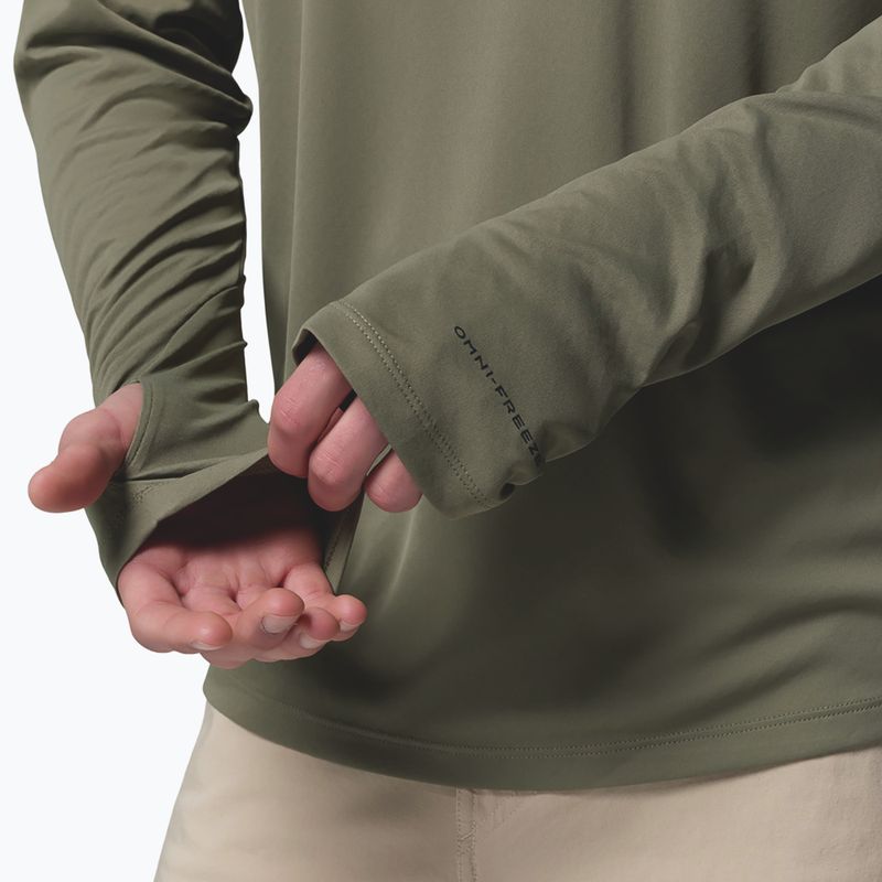 Pánská trekingová mikina Columbia Zero Rules Lite Hoodie stone green 7