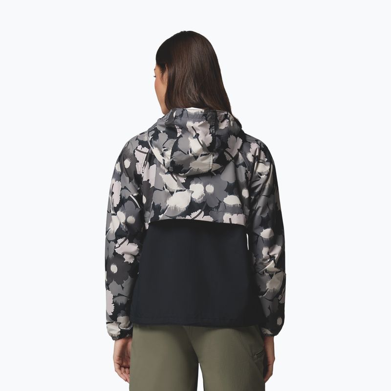 Dámská větrovka Columbia Spire Valley Printed Windbreaker black ikatbloom print/black 3