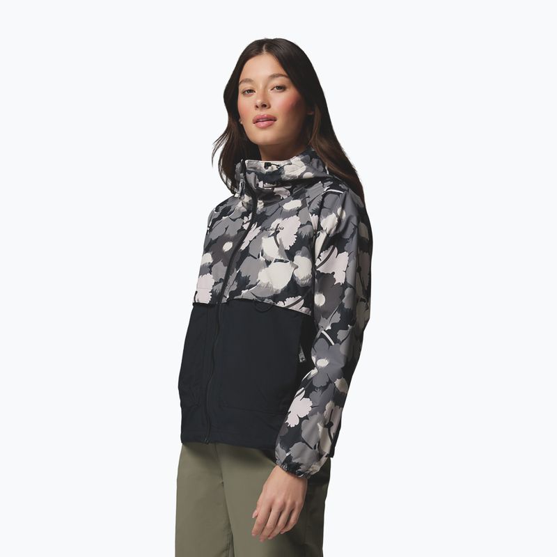 Dámská větrovka Columbia Spire Valley Printed Windbreaker black ikatbloom print/black 4