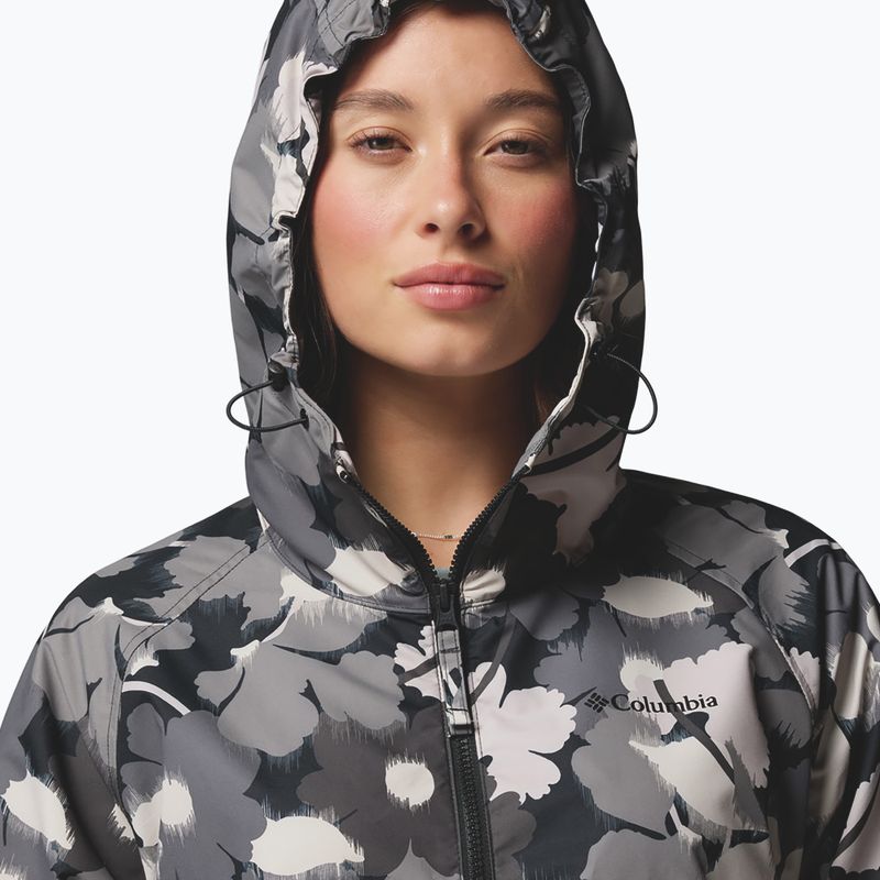 Dámská větrovka Columbia Spire Valley Printed Windbreaker black ikatbloom print/black 5