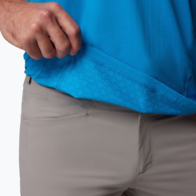 Pánské tričko Columbia Diamond Peak Pro compass blue 8