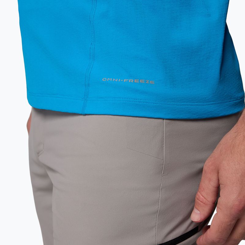 Pánské tričko Columbia Diamond Peak Pro compass blue 9