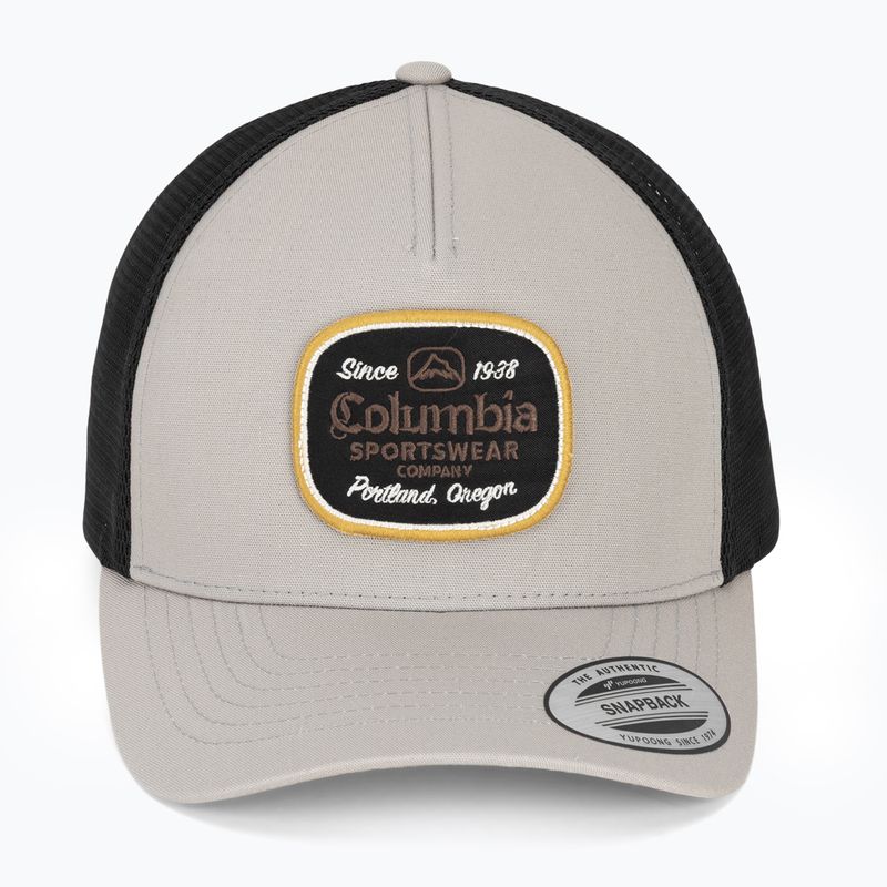 Kšiltovka Columbia Road Ready Snap Back flint grey/beer label 2