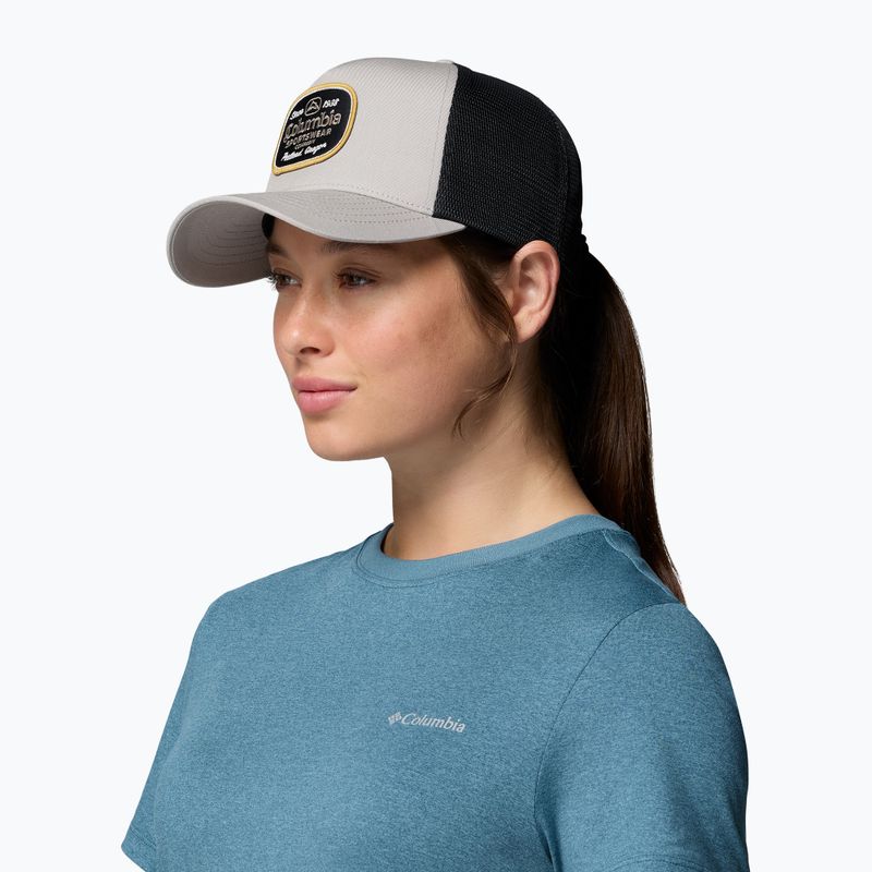 Kšiltovka Columbia Road Ready Snap Back flint grey/beer label 3