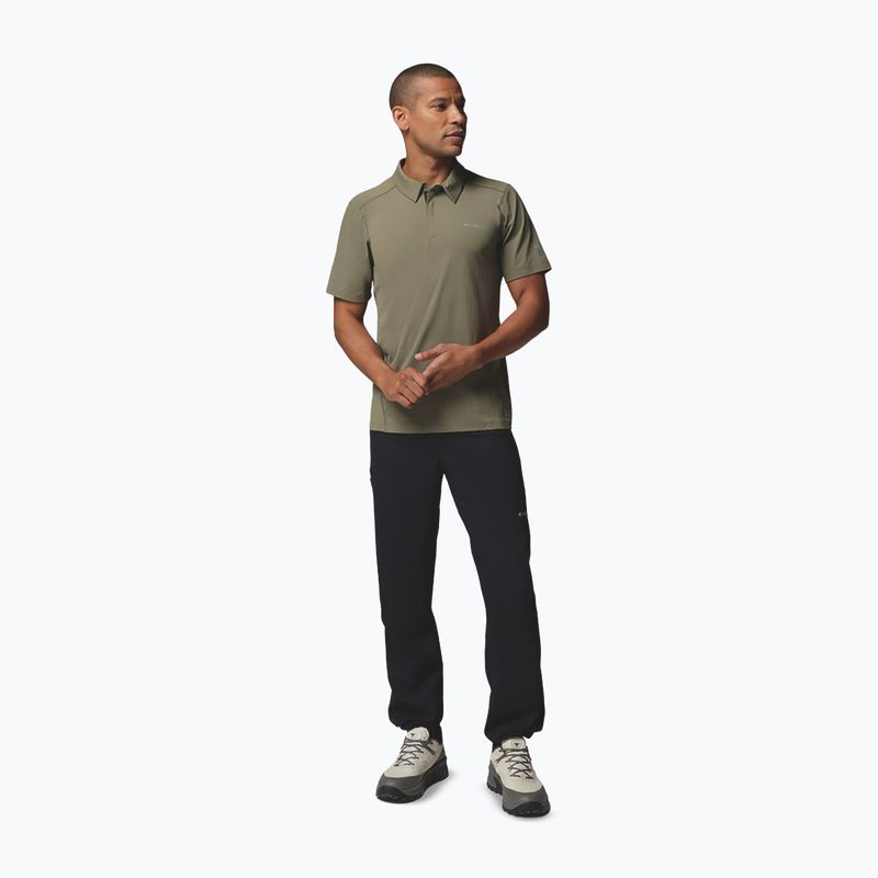 Pánské tričko Columbia Diamond Peak Pro Polo stone green 2