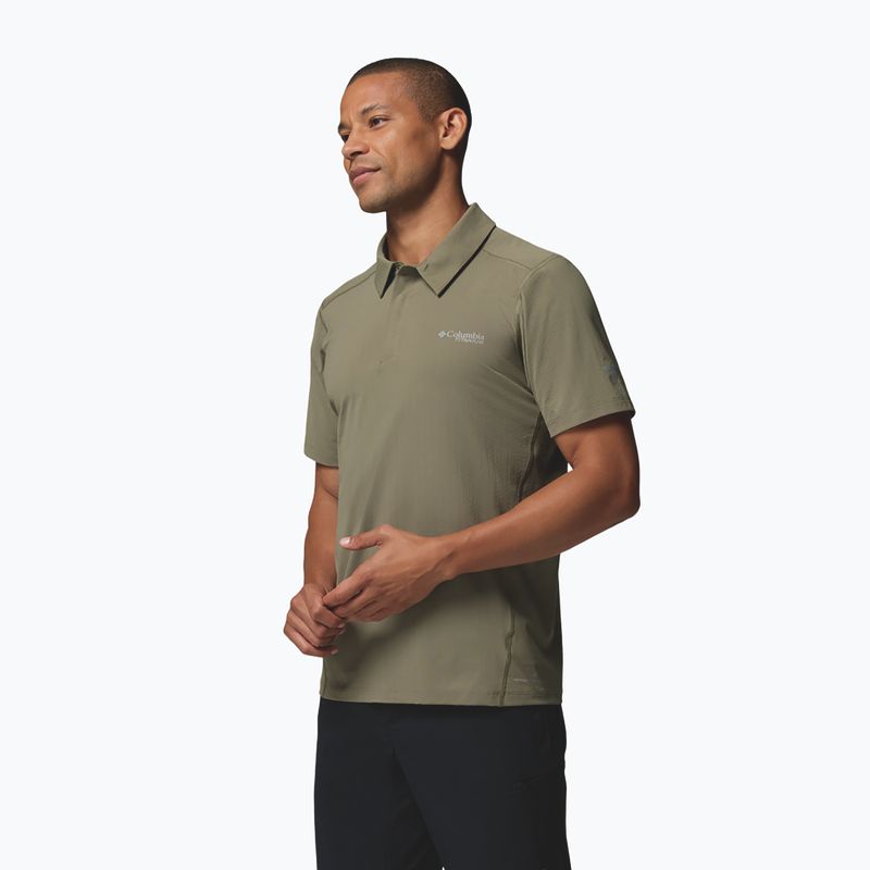 Pánské tričko Columbia Diamond Peak Pro Polo stone green 4