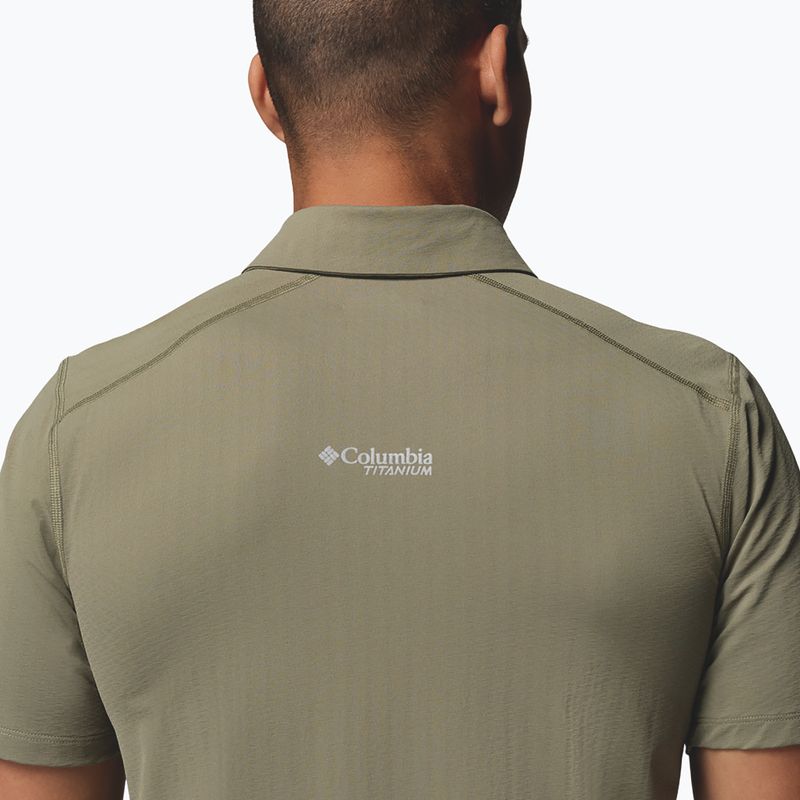 Pánské tričko Columbia Diamond Peak Pro Polo stone green 6