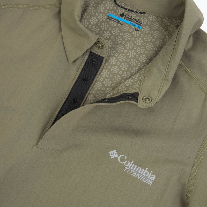 Pánské tričko Columbia Diamond Peak Pro Polo stone green 4