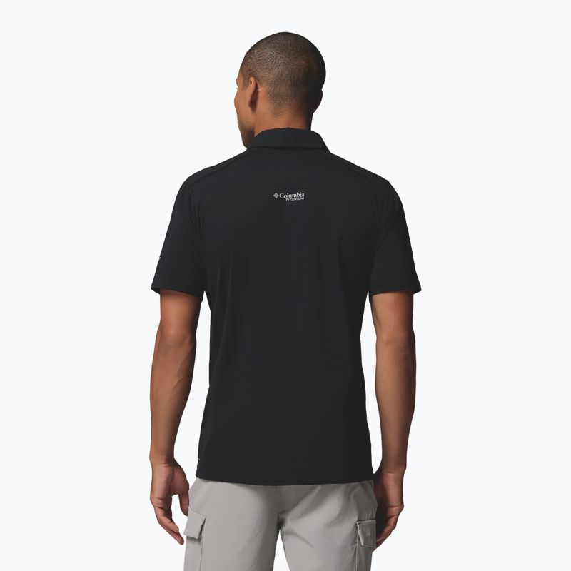 Pánské tričko Columbia Diamond Peak Pro Polo black 3