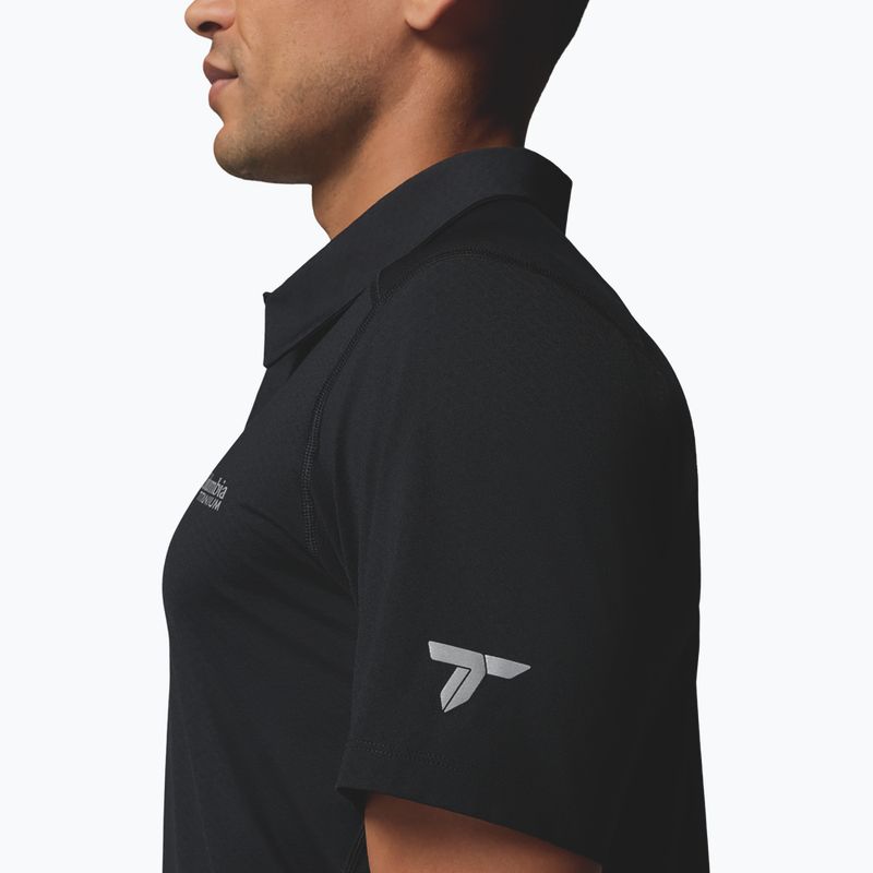 Pánské tričko Columbia Diamond Peak Pro Polo black 5