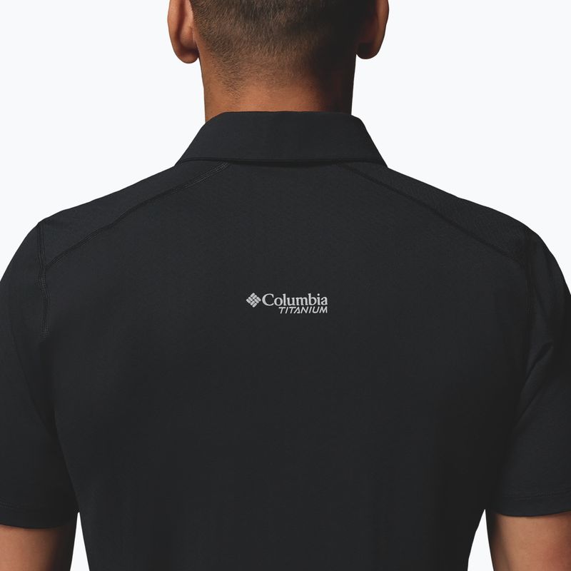Pánské tričko Columbia Diamond Peak Pro Polo black 6