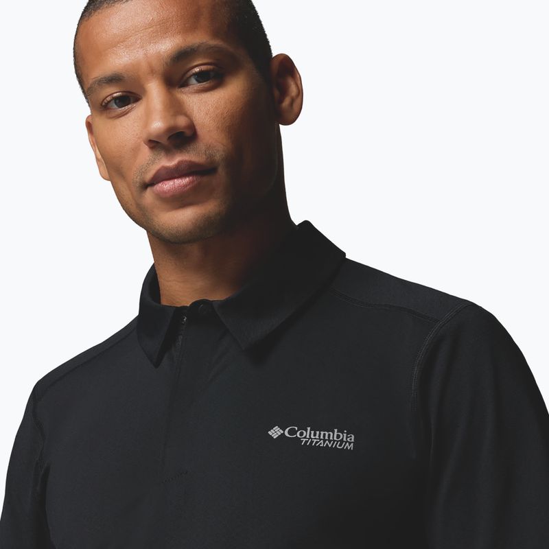 Pánské tričko Columbia Diamond Peak Pro Polo black 8