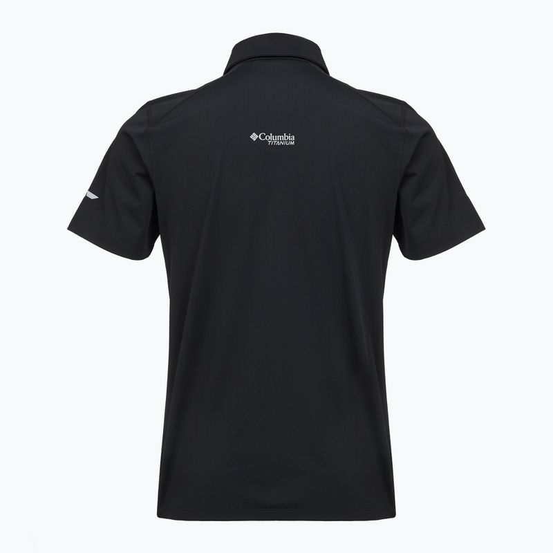Pánské tričko Columbia Diamond Peak Pro Polo black 2