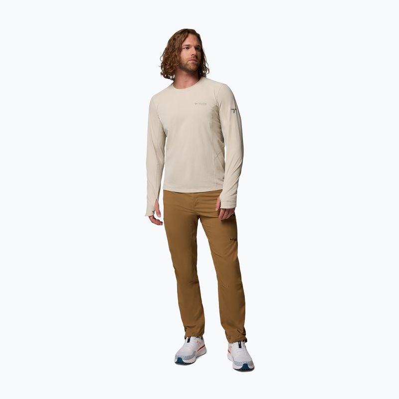 Pánské tričko Longsleeve Columbia Diamond Peak Pro Crew dark stone 2