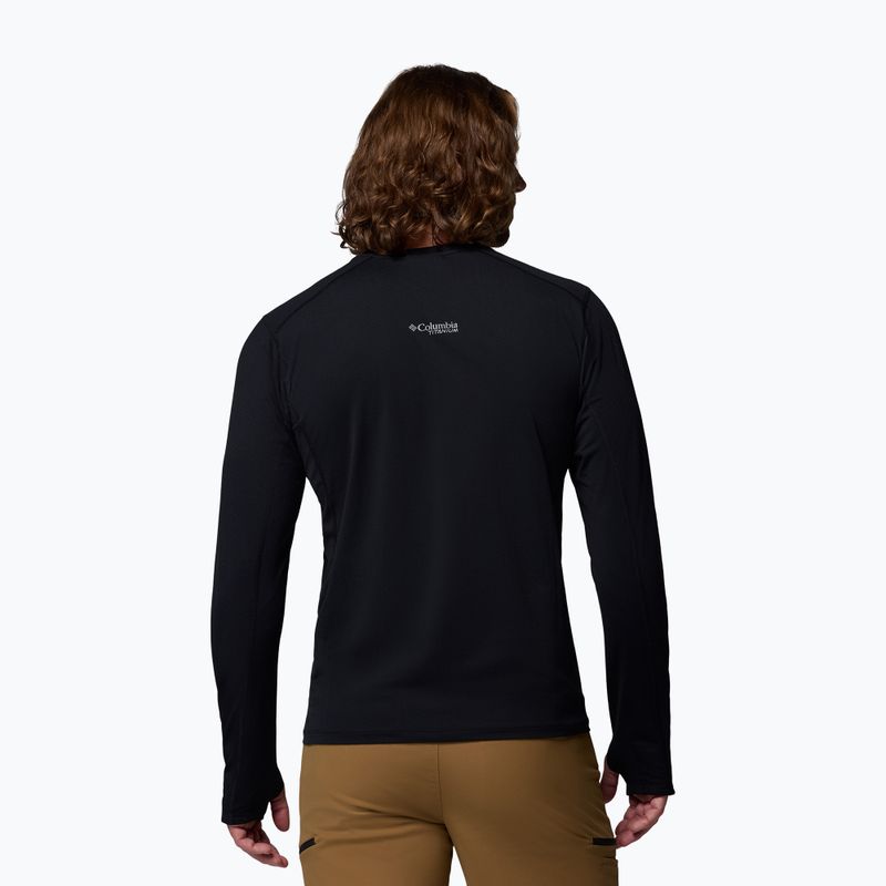 Pánské tričko Longsleeve Columbia Diamond Peak Pro Crew black 3
