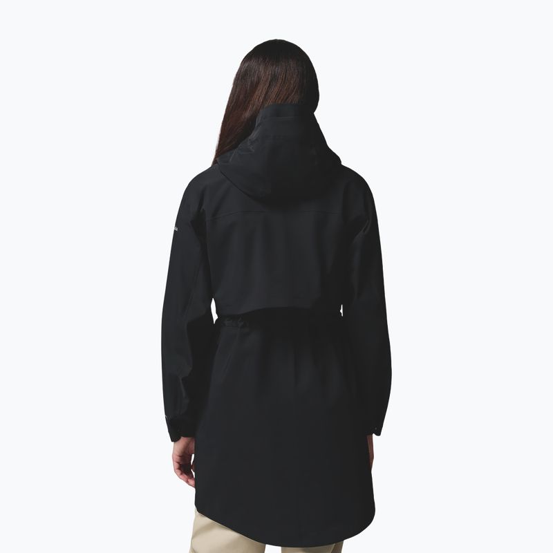 Dámský pláštěnka Columbia Weekend Adventure II Long Shell black 3