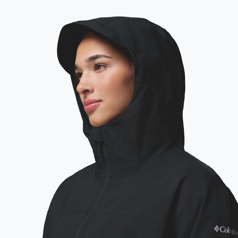 Dámský pláštěnka Columbia Weekend Adventure II Long Shell black 6