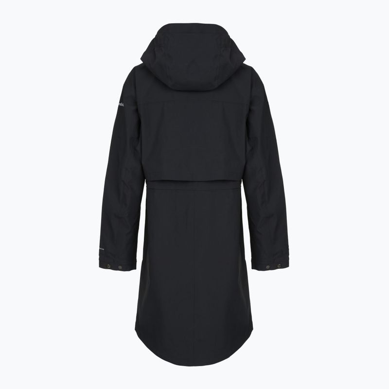 Dámský pláštěnka Columbia Weekend Adventure II Long Shell black 2