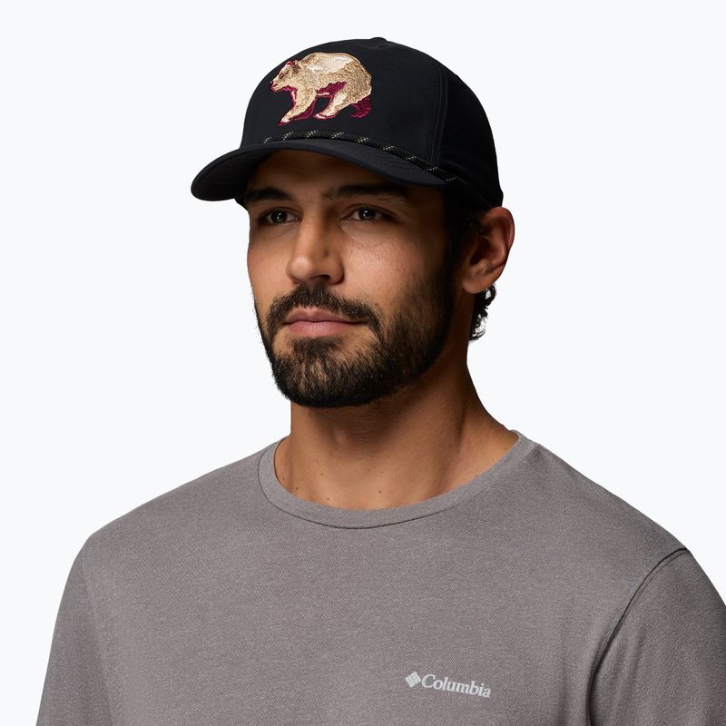 Kšiltovka Columbia Ecoscape 3D Stretch Snapback black/bear 4