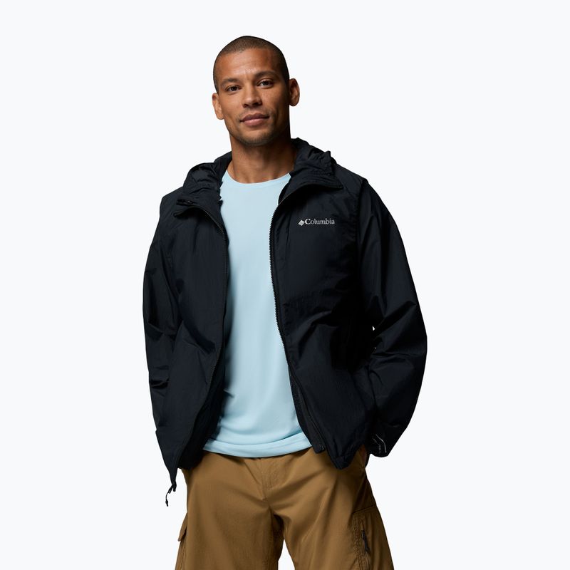 Pánská větrovka Columbia Trailborne Outerchange black 5
