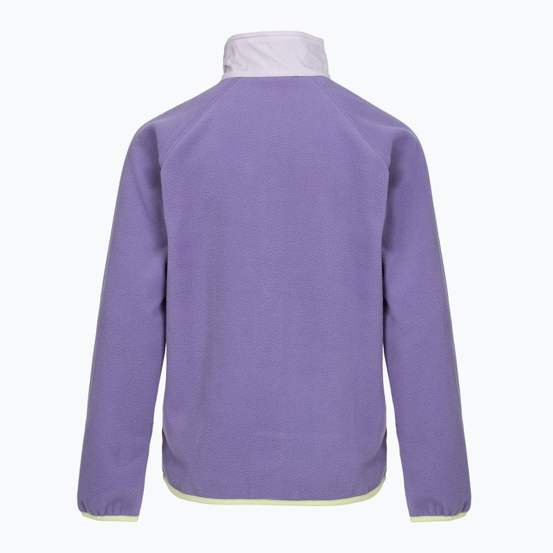 Dětská fleecová mikina Columbia Fast Trek V Full Zip stormwatch/lavender pearl 2