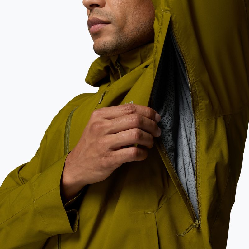 Pánská softshellová bunda Columbia Trailborne 2.5L mossy green 9