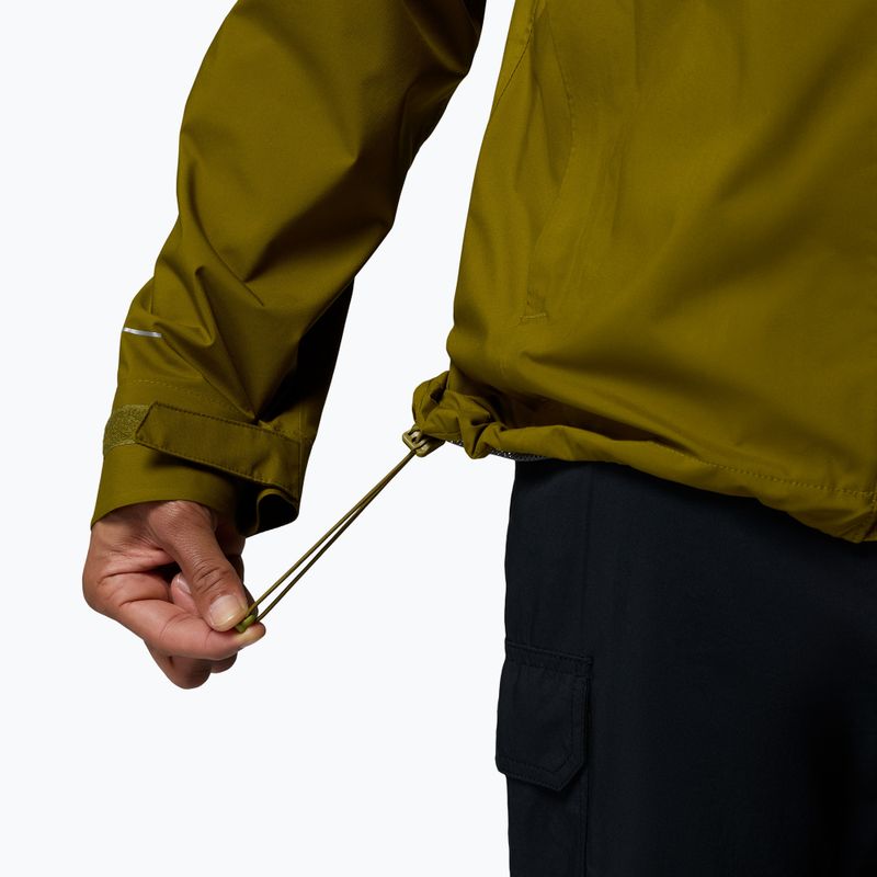 Pánská softshellová bunda Columbia Trailborne 2.5L mossy green 12