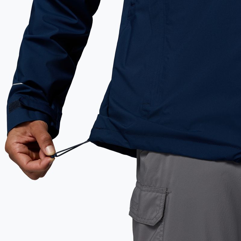 Pánská softshellová bunda Columbia Trailborne 2.5L collegiate navy 12